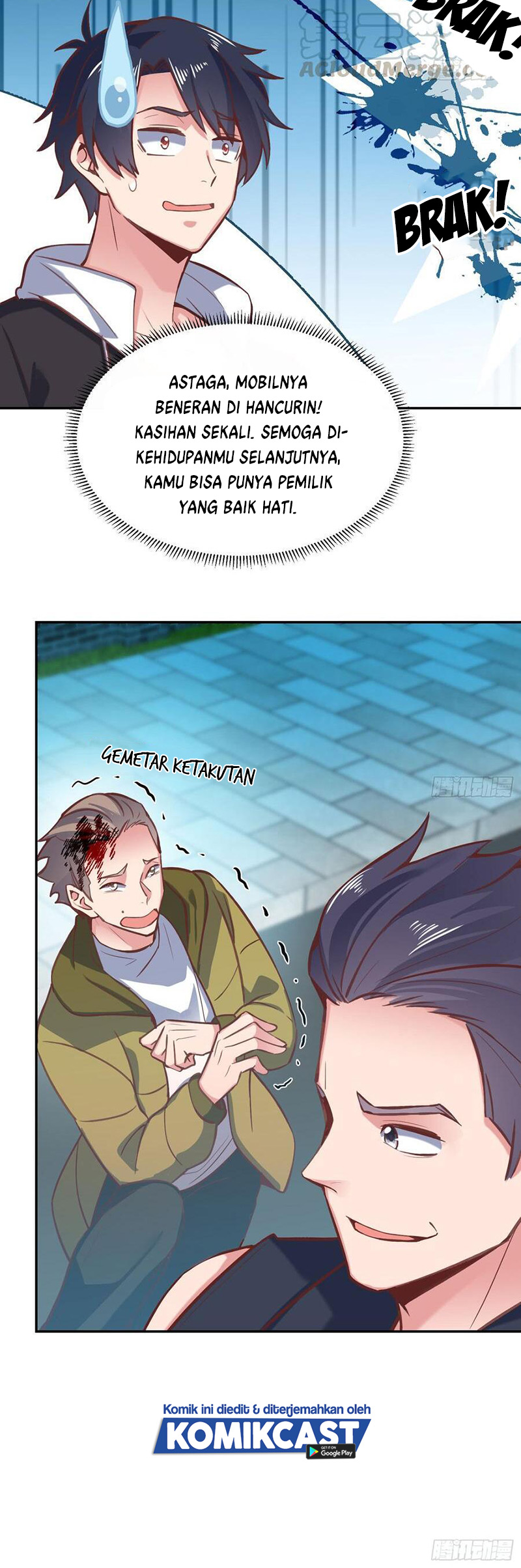 Carrying The Goddess Along Chapter 56 Gambar 5